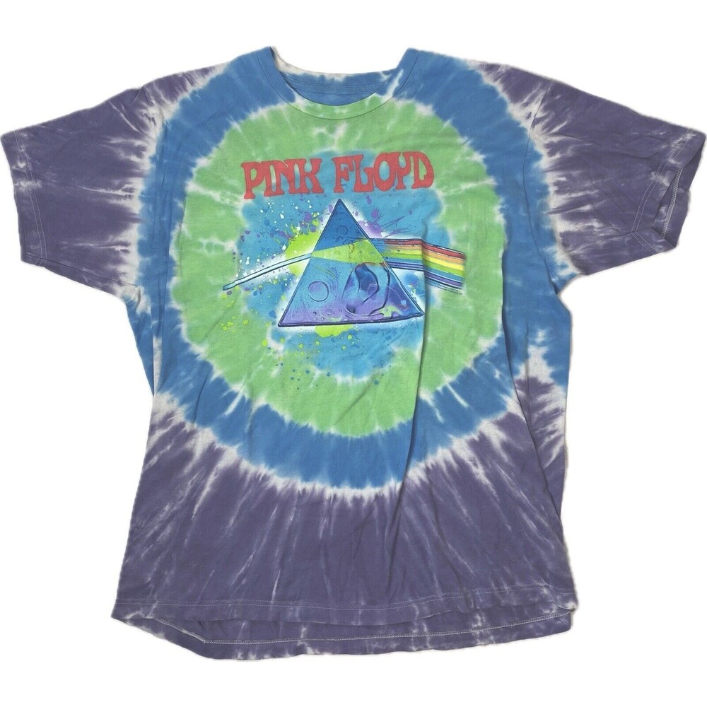 Pink Floyd XL Tie Dye Liquid Blue T Shirt